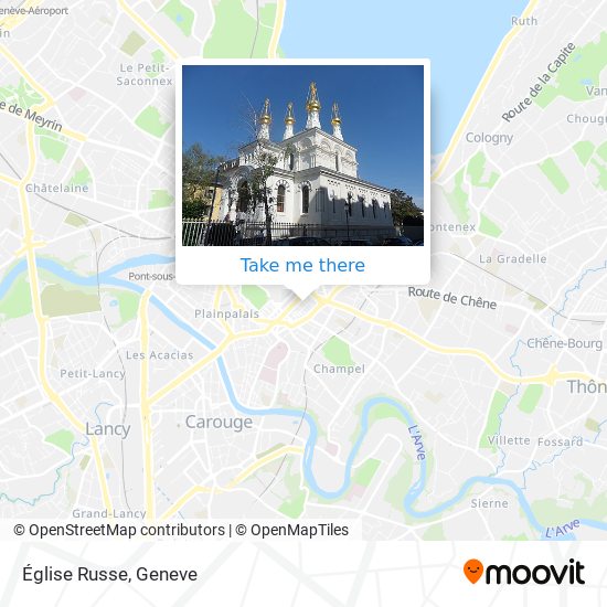 Église Russe map