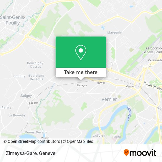 Zimeysa-Gare map