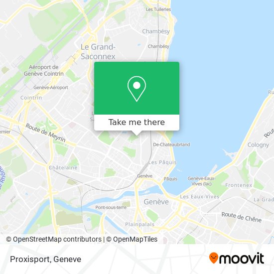 Proxisport map