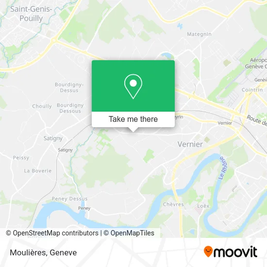 Moulières map