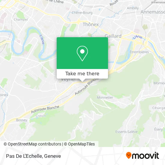 Pas De L'Echelle map