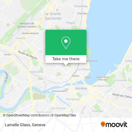 Lamelle Glass map