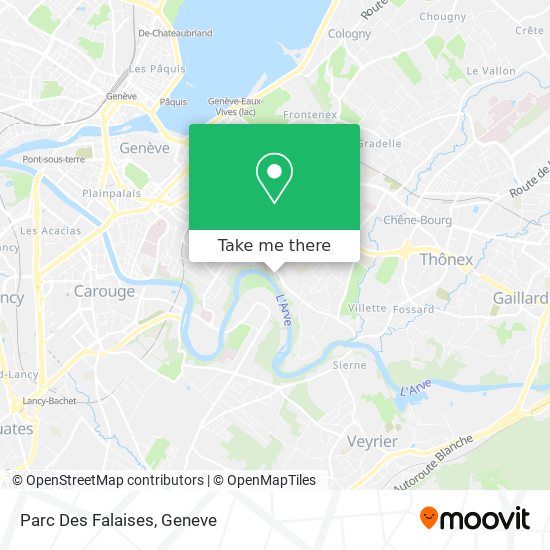 Parc Des Falaises map