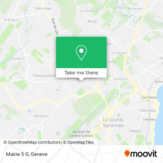 Mairie 5 G map