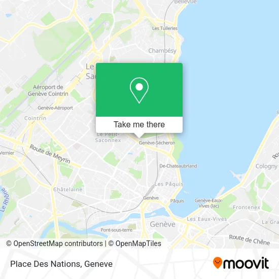 Place Des Nations map