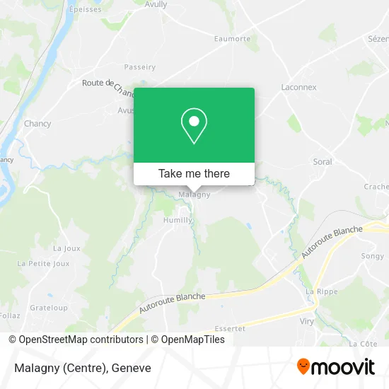 Malagny (Centre) map