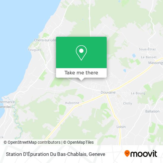 Station D'Épuration Du Bas-Chablais map