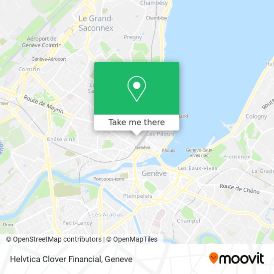 Helvtica Clover Financial map