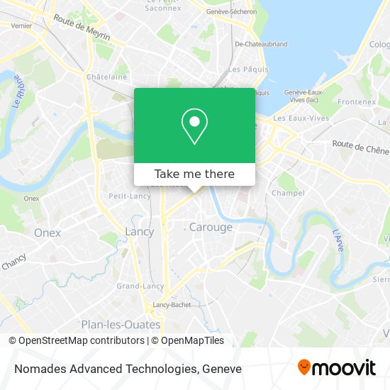 Nomades Advanced Technologies map