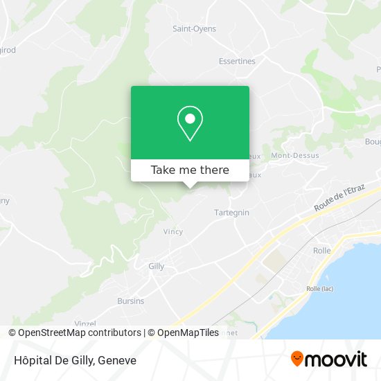 Hôpital De Gilly map
