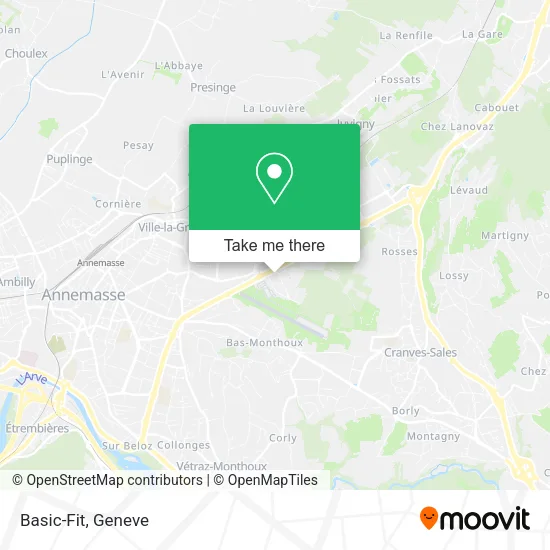 Basic-Fit map