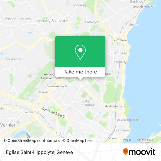 Église Saint-Hippolyte map