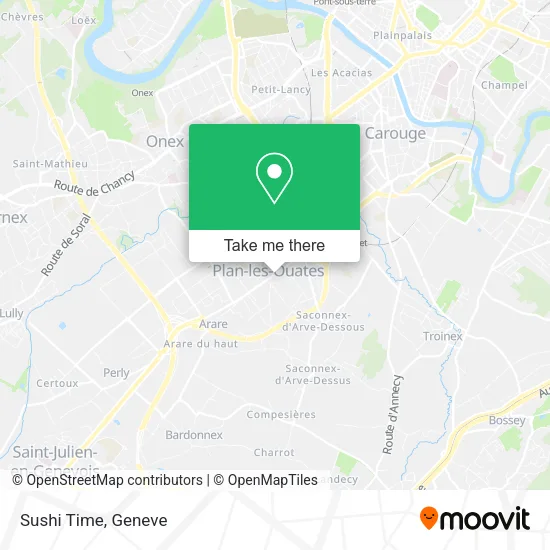Sushi Time map