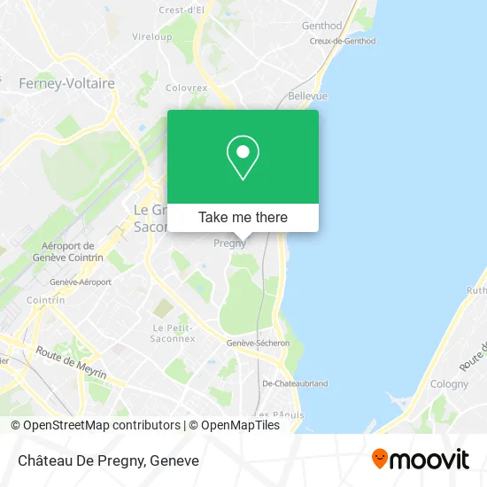 Château De Pregny map