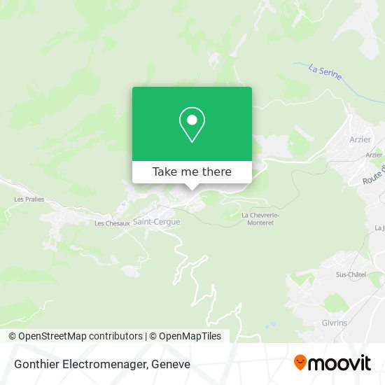Gonthier Electromenager map