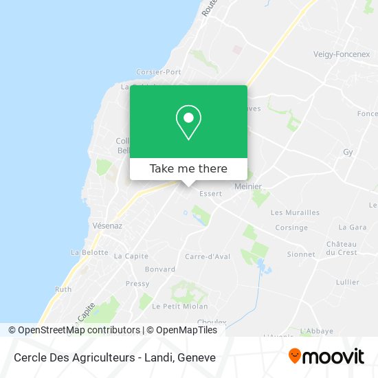 Cercle Des Agriculteurs - Landi map