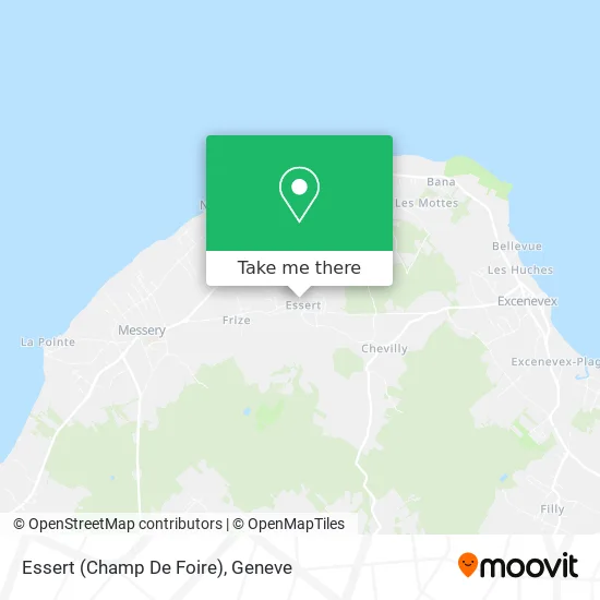 Essert (Champ De Foire) map