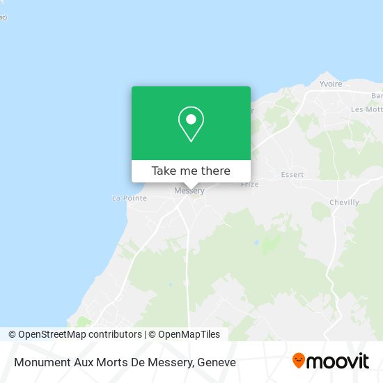 Monument Aux Morts De Messery map