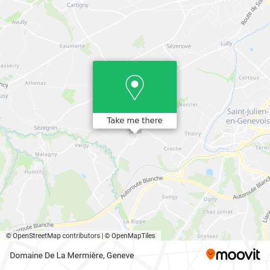 Domaine De La Mermière map