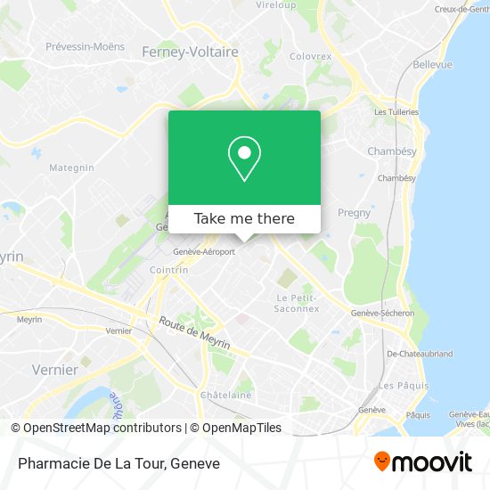 Pharmacie De La Tour map