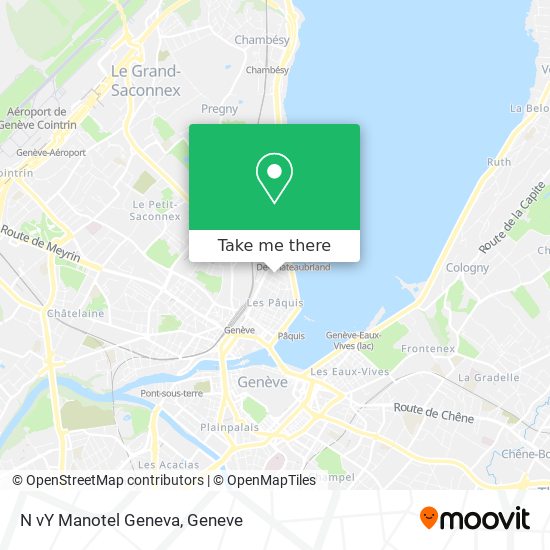 N vY Manotel Geneva map