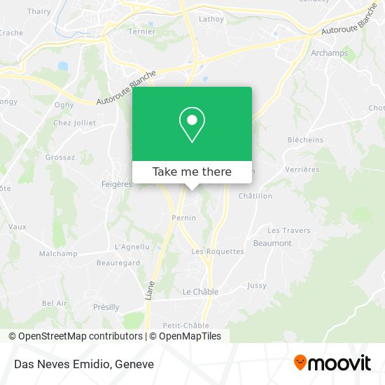 Das Neves Emidio map
