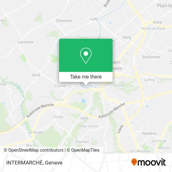 INTERMARCHÉ map