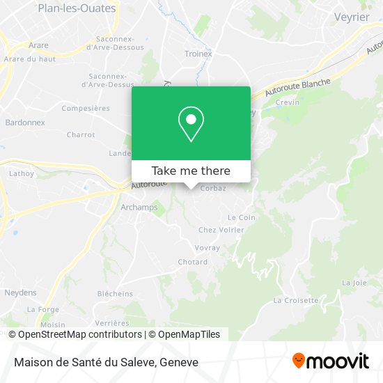 Maison de Santé du Saleve map