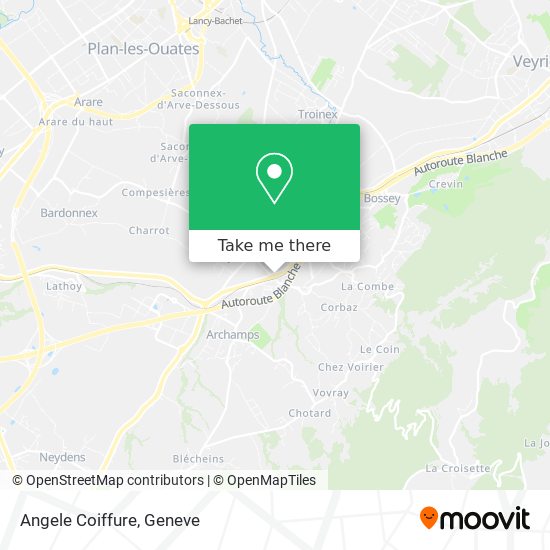 Angele Coiffure map