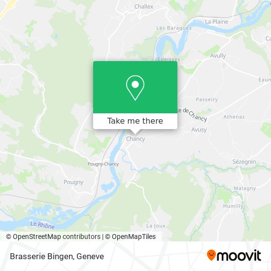 Brasserie Bingen map
