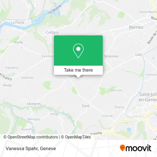 Vanessa Spahr map