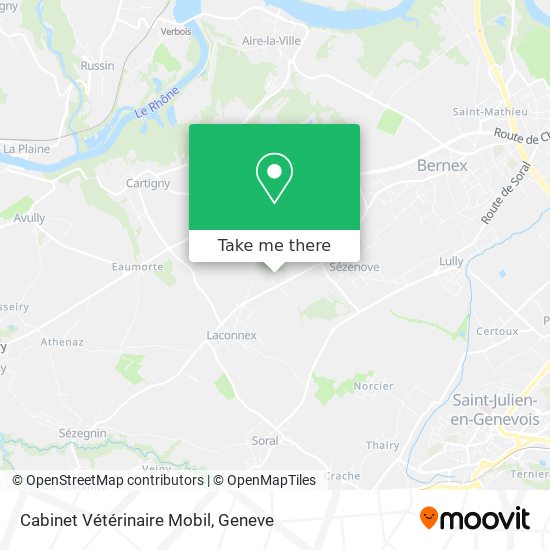Cabinet Vétérinaire Mobil map