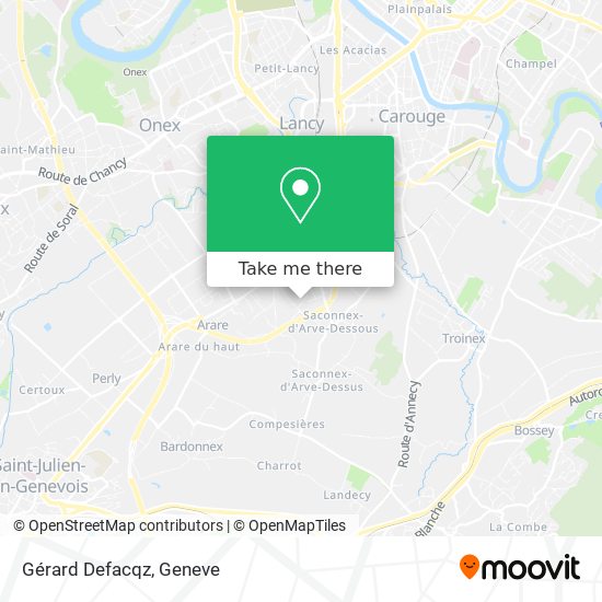 Gérard Defacqz map
