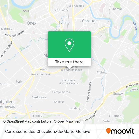 Carrosserie des Chevaliers-de-Malte map