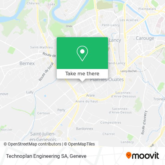 Technoplan Engineering SA map