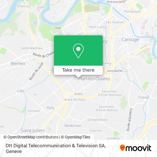 Dtt Digital Telecommunication & Television SA Karte