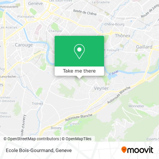 Ecole Bois-Gourmand Karte
