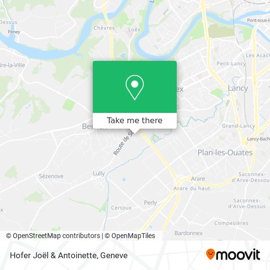 Hofer Joël & Antoinette map