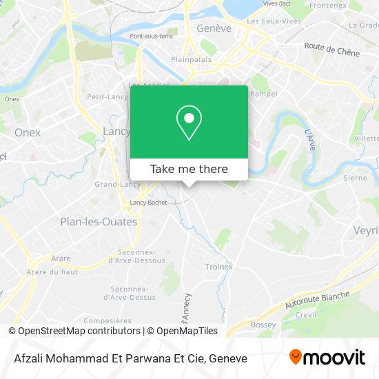 Afzali Mohammad Et Parwana Et Cie map