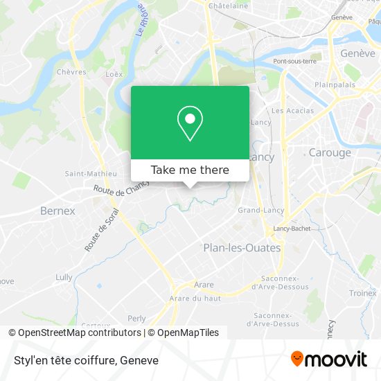 Styl'en tête coiffure map