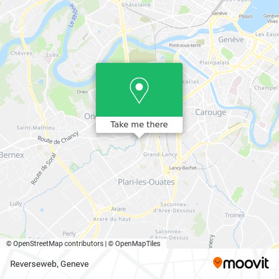 Reverseweb map