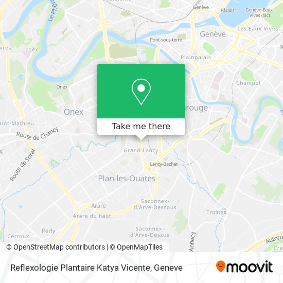 Reflexologie Plantaire Katya Vicente map