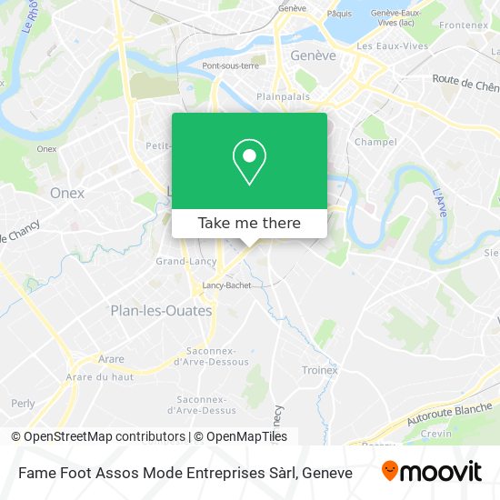 Fame Foot Assos Mode Entreprises Sàrl map