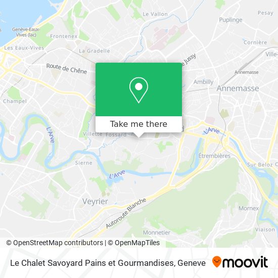 Le Chalet Savoyard Pains et Gourmandises map