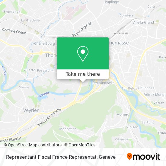 Representant Fiscal France Representat map