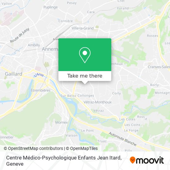 Centre Médico-Psychologique Enfants Jean Itard map