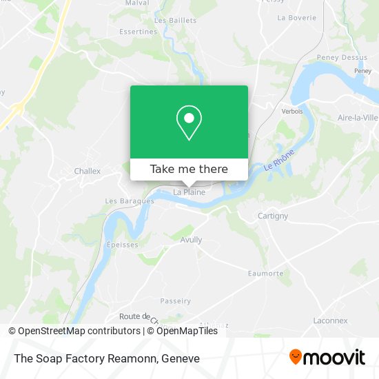The Soap Factory Reamonn map