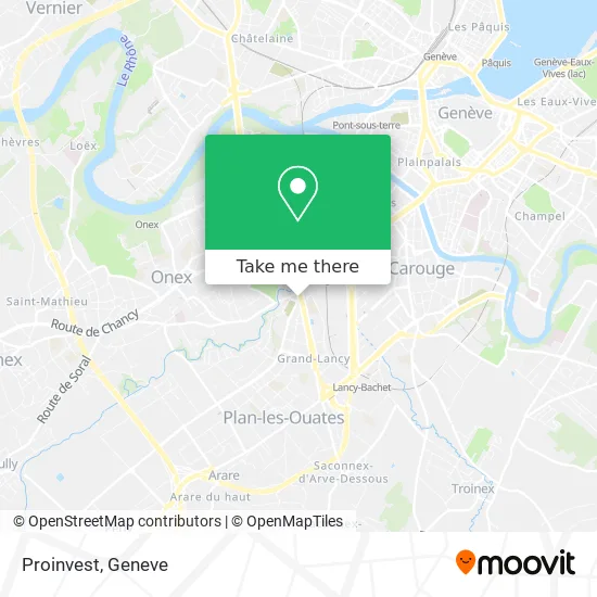 Proinvest map