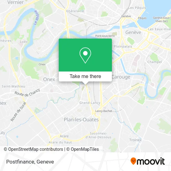 Postfinance map