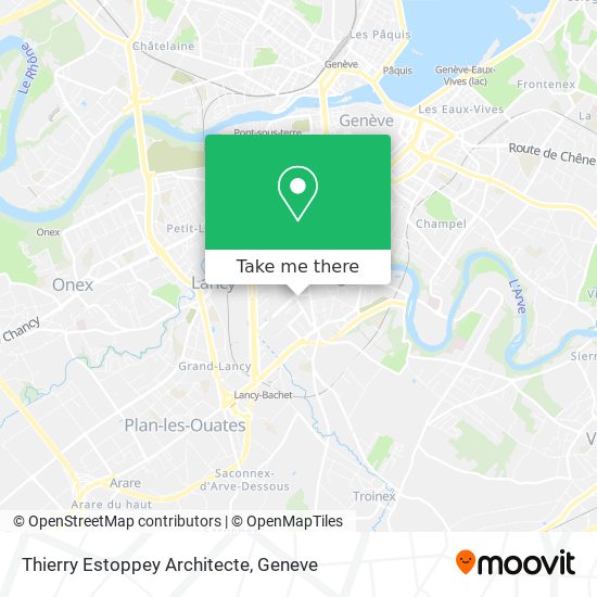 Thierry Estoppey Architecte map